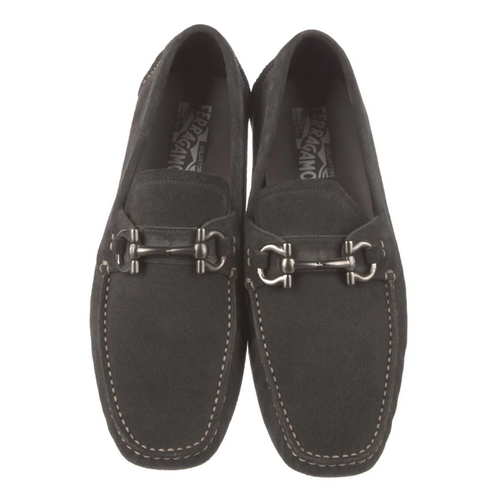 Salvatore Ferragamo Men's Black Loafers